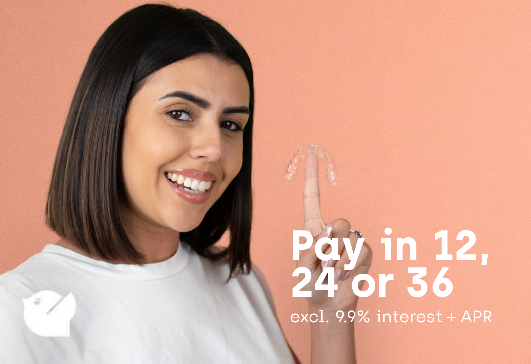 Aligner treatment plus teeth whitening with Humm - pay in 12, 24 or 36 months